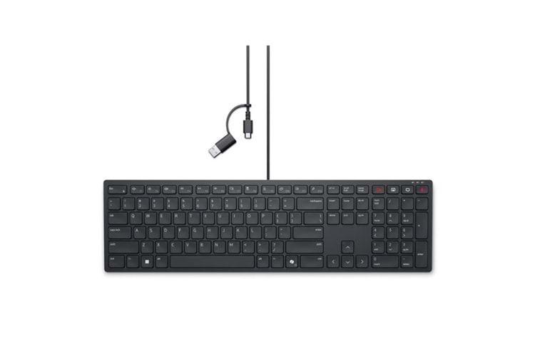 DELL PRO SILENCE KB525C 580-BBSW USB KLAVYE