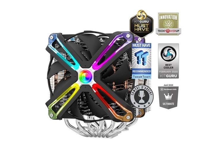 ZALMAN CNPS20X TUNING EFEKTLI 14CM RGB HAVA SOĞUTMALI İŞLEMCİ FANI 300W