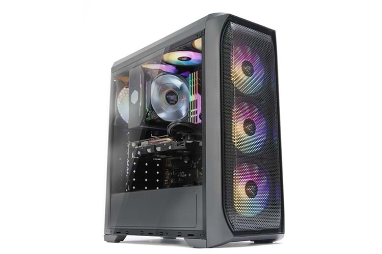 ZALMAN N5 MF 4-RGB FANLI GAMING MID-TOWER PC KASASI
