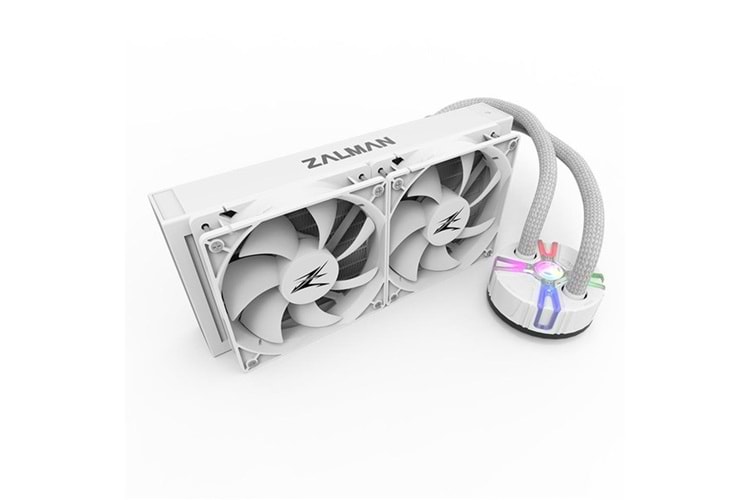ZALMAN 240MM RESERATOR5-Z24-WH RGB SIVI SOĞUTMALI AM5-1700P İŞLEMCİ FANI BEYAZ
