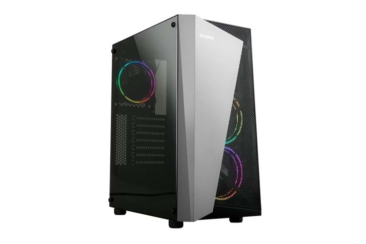 ZALMAN 600W S4 PLUS(BL) 3-RGB FANLI GAMING MID-TOWER PC KASASI
