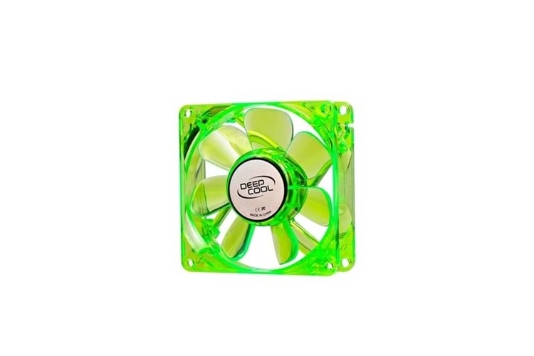 DEEPCOOL Xfan 80G/B Yesıl Uzerıne Mavı Ledlı Kasa Fanı 80Mm