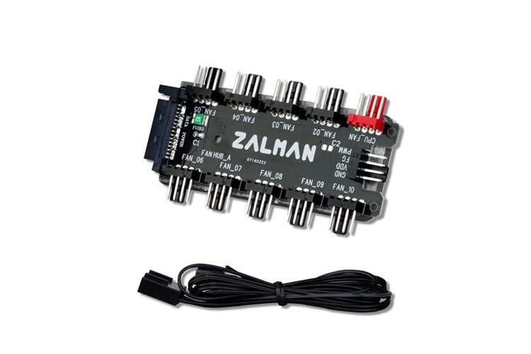 ZALMAN ZM-PWM10FH 10-Portlu Pwm Fan Kontrol Baglantı Adaptoru