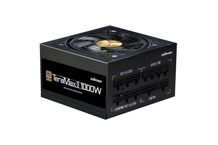 ZALMAN 1000W 80+ GOLD ZM1000-TMX2(Teramax II) PCIE 5.0 TAM MODÜLER POWER SUPPLY