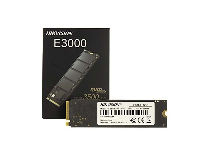 HIKVISION 512GB E3000 HS-SSD-E3000(STD) 3545- 2530MB/s M2 PCIe NVMe Gen3 Disk