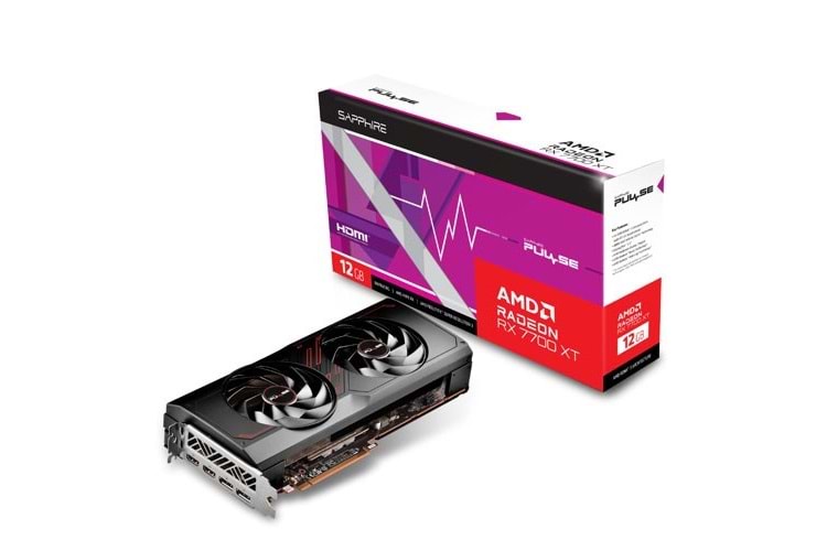 SAPPHIRE 12GB RX7700XT PULSE 11335-04-20G GDDR6 192bit PCIE 4.0