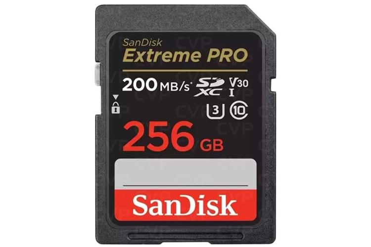 SANDISK 256GB EXTREM PRO SDSDXXD-256G-GN4IN SDXC HAFIZA KARTI