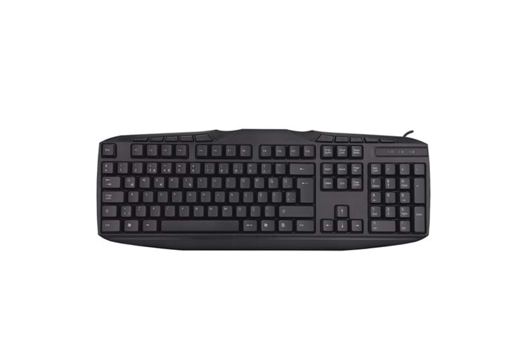 Everest KB-250U Siyah USB Q Multimedia Klavye