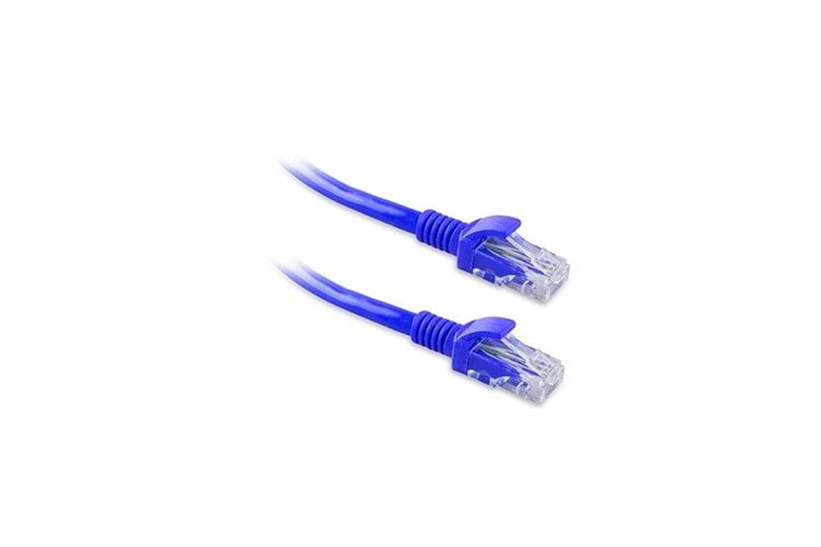 S-link SL-CAT605BL 5m Mavi CAT6 Patch Kablo