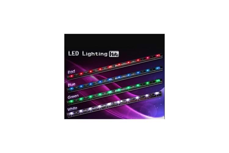 Xigmatek CAS-E1LAA-U02 Xi-Ray 15cm 12V Mavi 5 Led Aydınlatma