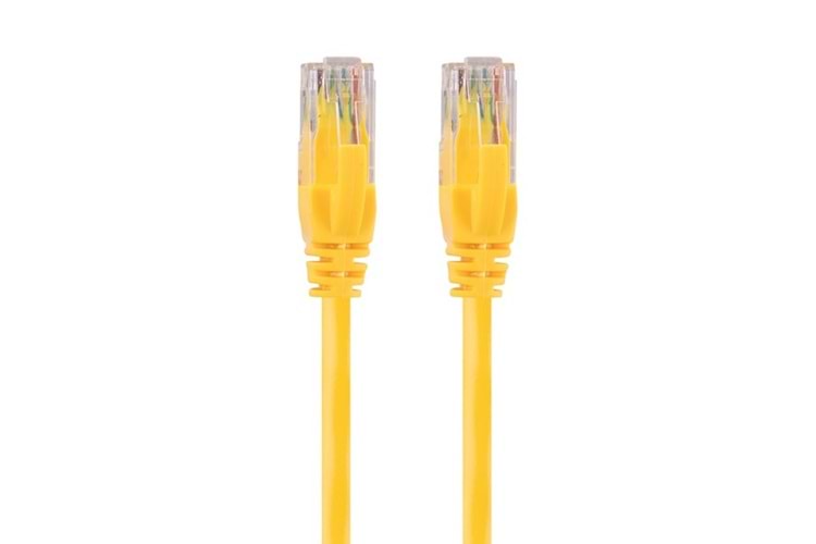 S-link SL-CAT610YE 10m Sarı CAT6 Patch Kablo