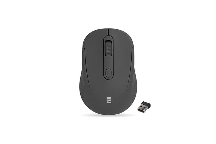 Everest SM-300 Usb Siyah 4D Optik Süper Sessiz Alkalin Pil Kablosuz Mouse