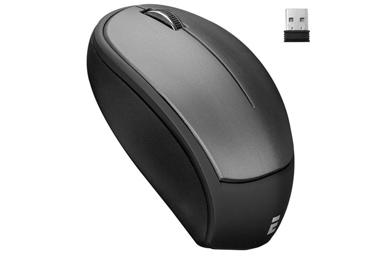 Everest SM-340 Usb Siyah 3D Optik Süper Sessiz Alkalin Pilli Kablosuz Mouse