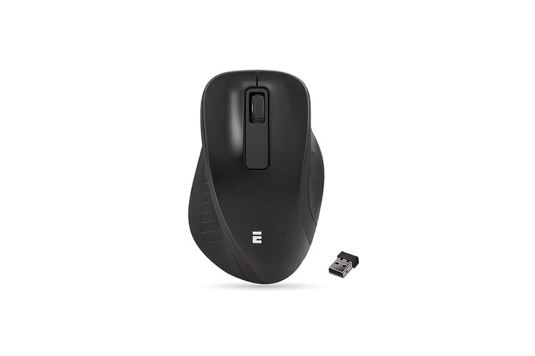 EVEREST SM-360 Usb Siyah 3D Optik Süper Sessiz Alkalin Pil Kablosuz Mouse