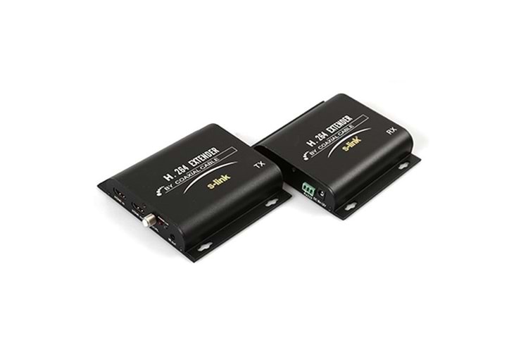 S-link SL-HDEX700M COAXIAL to HDMI Extender 700M Uzatıcı