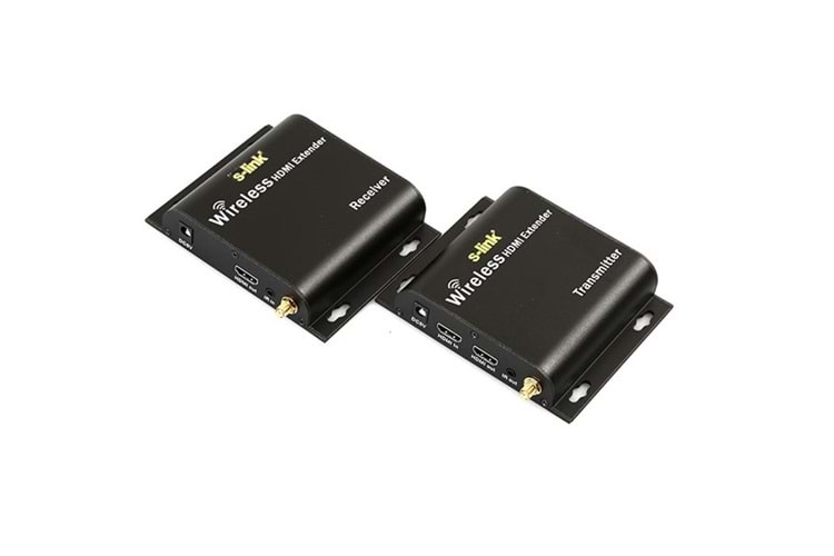 S-LINK SL-HDWEX300M Kablosuz 5.8Hz HDMI Extender 300m Uzatıcı