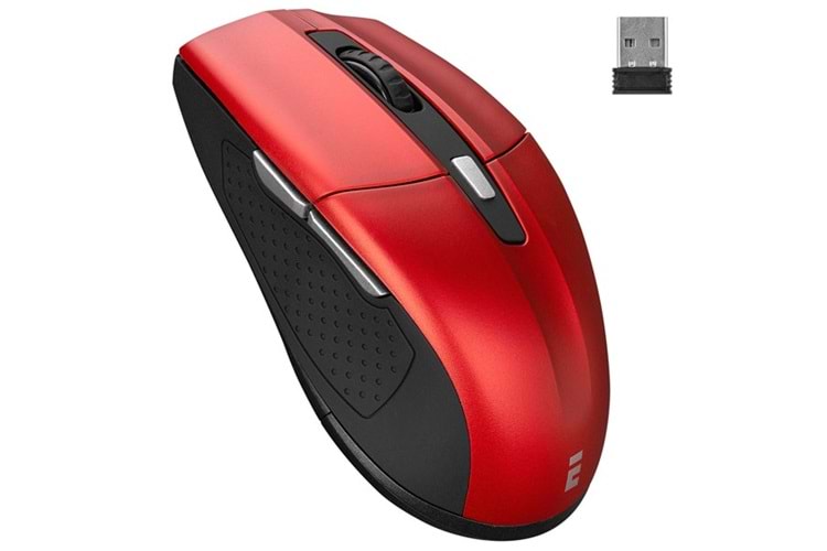 Everest SM-861 Usb Kırmızı 800/1200/1600dpi Süper Sessiz Kablosuz Mouse