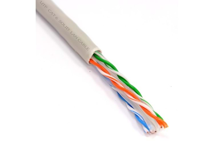 Hytech HY-CAT600 305m Gri Utp CAT6 Kablo