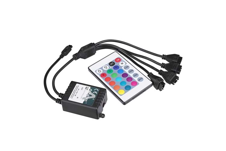 RAMPAGE IC-R4 SATA Güç Besleme Kumandalı 4 Kanal RGB Aydınlatma