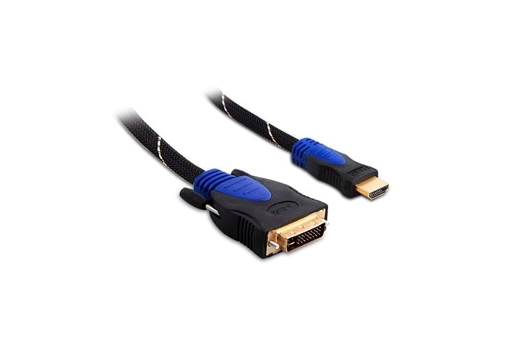S-link SLX-310 HDMI/DVI 24+1 M 1.5m Altın Uçlu 24K + Kor.Kılıf Kablo