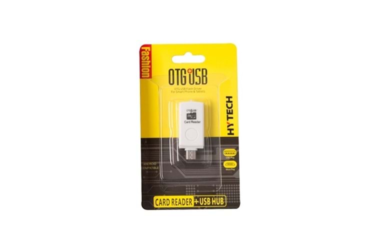 Hytech HY-USBC8 Beyaz 3.1 to OTG+USB+TF Çevirici