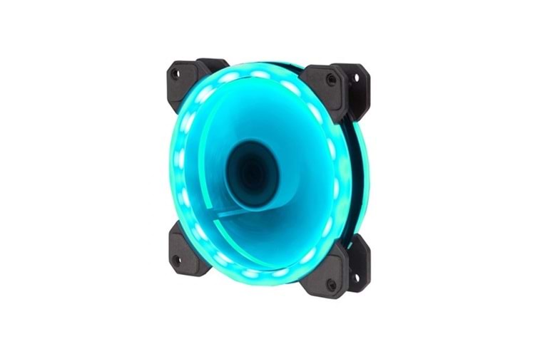 Xigmatek CH120 EN40179 120*120*25mm Gökkuşağı RGB 1200rpm Kasa Fanı