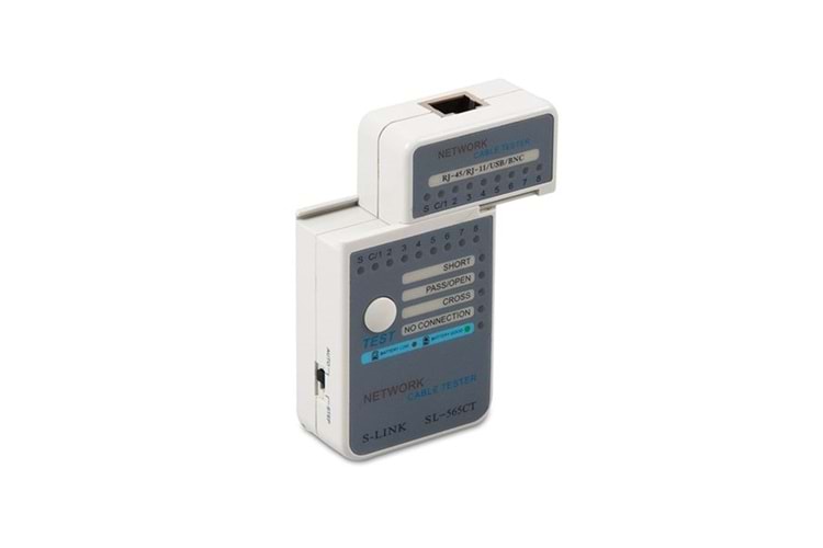 S-link SL-565CT RJ45 Ağ Kablosu Test Cihazı