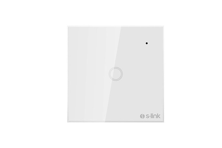 S-Link Swapp SL-EG31 Kablosuz ve Dokunmatik Aydınlatma Anahtarı 1'Li Wifi TUYA Destekli