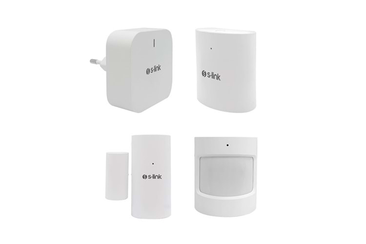 S-link SL-ZS01 Zigbee Sensör Seti 1 Gateway ve 3 Parça Sensör Zigbee TUYA Uyumlu