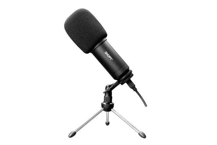 Snopy SN-04P Siyah Çok Amaçlı Profesyonel Masaüstü Mikrofon Kiti