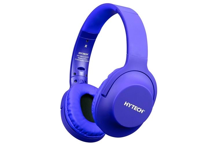 Hytech HY-K19 REMINOR Mavi 3,5mm Harici Kablolu PC&Telefon Mikrofonlu Kulaklık