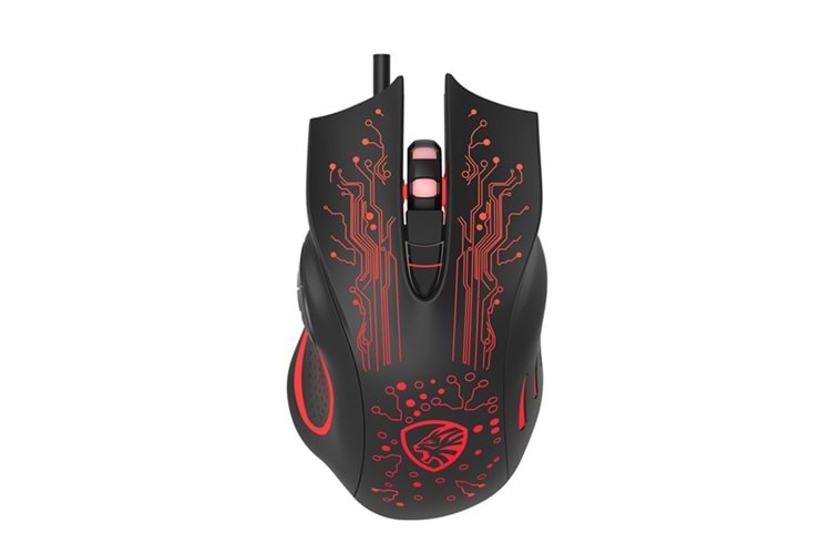 Hytech HY-X8 Eagle Siyah 320dpi Gaming Oyuncu Mouse