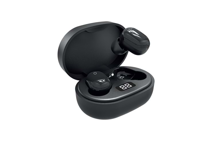 Hytech HY-TWS40 Siyah Mobil Telefon Uyumlu Bluetooth TWS Mikrofonlu Kulaklık