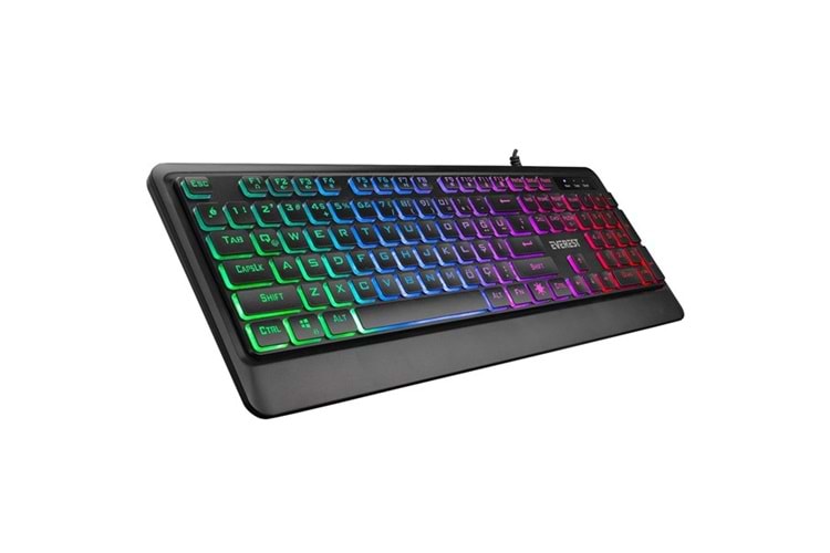 EVEREST Q TR KB-R59 FORZA Siyah Usb Rainbow Backlight Klavye
