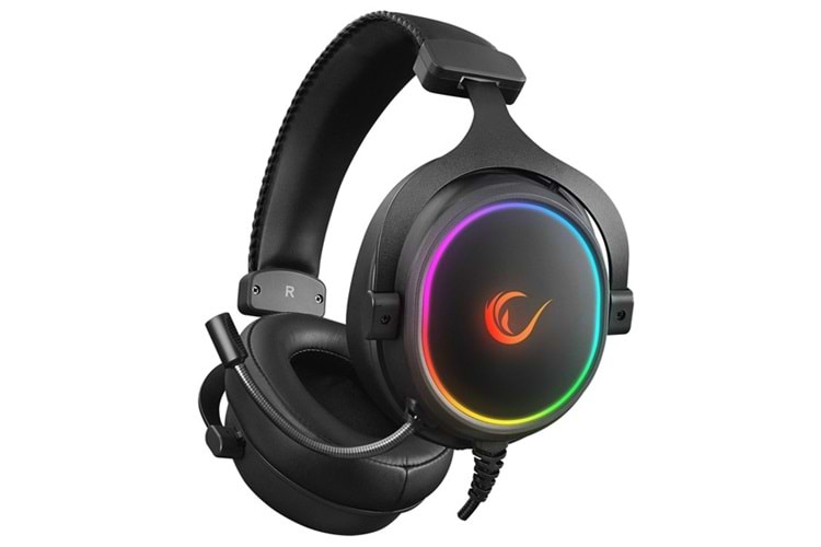 Rampage ONYX-S Siyah USB 7.1 Version RGB Led + Ses Kontrollü Oyuncu Mikrofonlu Kulaklık