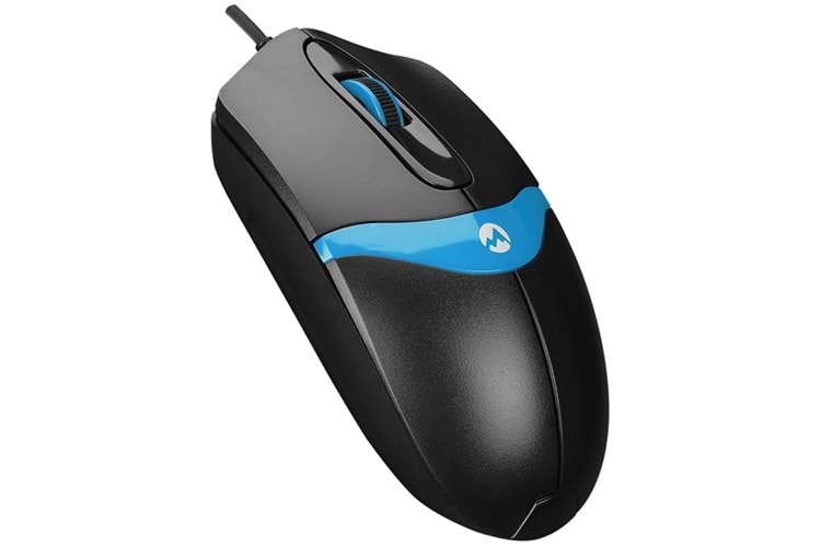 Everest SM-220 Usb Siyah/Mavi 1200dpi 3D Optik Kablolu Mouse