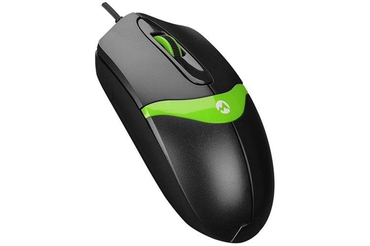 Everest SM-220 Usb Siyah/Yeşil 1200dpi 3D Optik Kablolu Mouse