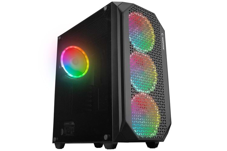 RAMPAGE 600W 80+ BRONZE ZUKO GAMING MID-TOWER PC KASASI