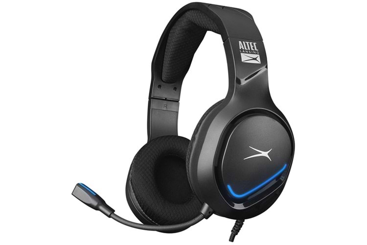 Altec Lansing ALGH9603 Siyah PS4/XBOX/Mobil Uyumlu USB 3.5mm Mavi Ledli Gaming Mikrofonlu Kulaklık