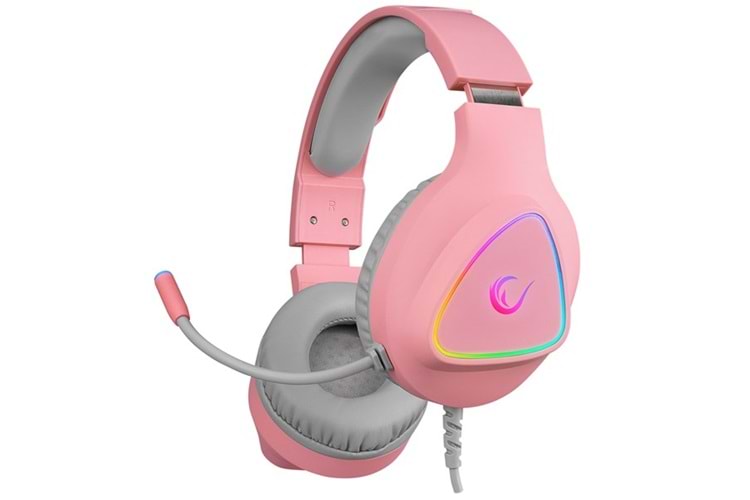 RAMPAGE M7 MONCHER Pembe RGB Led USB 7.1 Gaming Mikrofonlu Oyuncu Kulaklığı