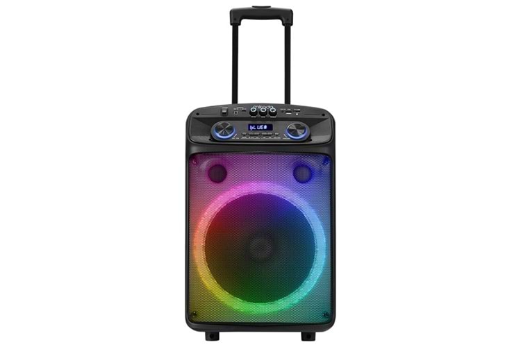 Mikado MD-BT505 60W USB/BT/TF/TWS Led Işıklı Kablosuz ve Kafa Mikrofonlu Toplantı-Parti Hoparlörü