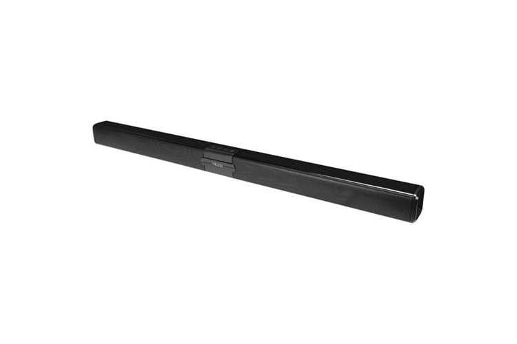 Mikado MD-SB101 Siyah 10Wx2 12V/1.5A BT+USB+AUX+TF Kartlı Ev Sinema Soundbar Speaker