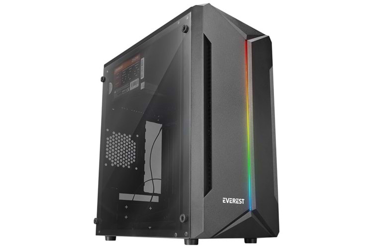 EVEREST 250W PEAK SABER GAMING MICRO-TOWER PC KASASI