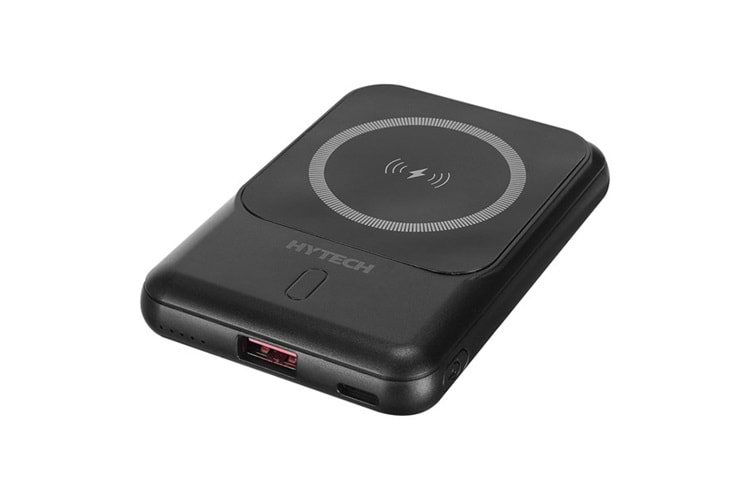 Hytech H50 5000mAh Magsafe 15W PD20W+HSC 22.5W Siyah Taşınabilir Pil Şarj Cihazı Powerbank