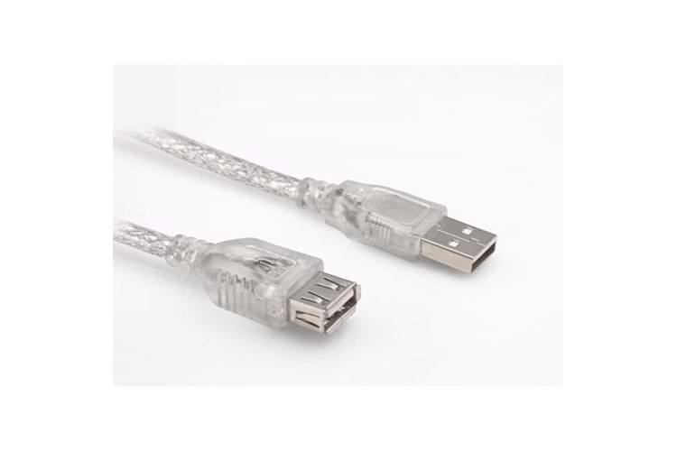 S-link SL-AF30 30cm Usb 2.0 AM To AF Şeffaf Uzatma Kablosu