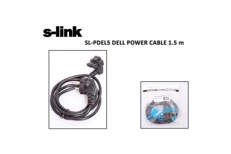 S-link SL-PDEL5 1.5m Dell Power Kablo