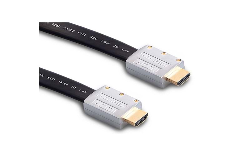 S-link SLX-M475 HDMI M/M 5m Altın Uçlu 24K+ Metal Kon. 1.4 Ver. 3D Kablo