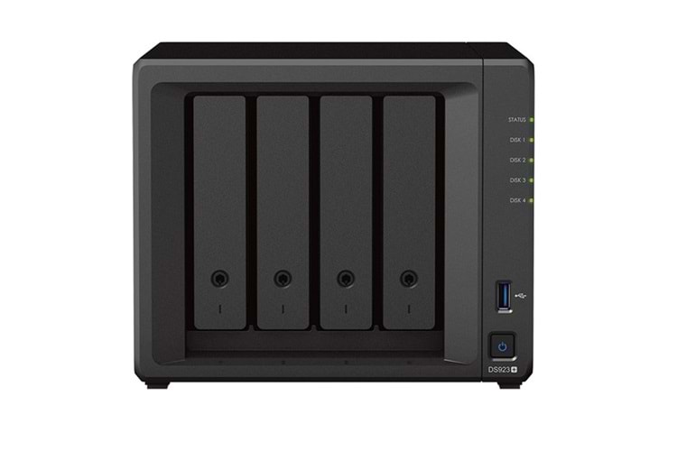 SYNOLOGY DS923-32G PLUS RYZEN R1600-32GB RAM- 4-diskli Nas Server (Disksiz)