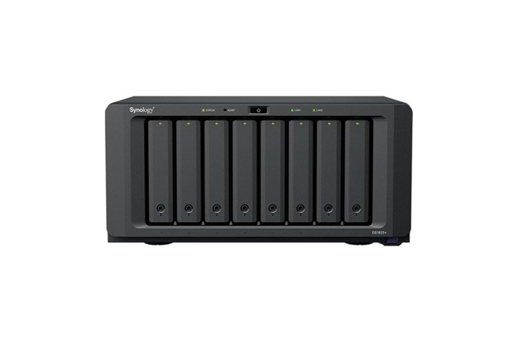 SYNOLOGY DS1825 PLUS RYZEN V1500B 24GB RAM- 8-diskli Nas Server (Disksiz)