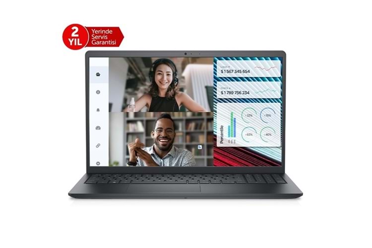 DELL 15.6 VOSTRO 3520 N1611PVNB3520U CORE i5 1235-16GB RAM-512GB NVME-FDOS